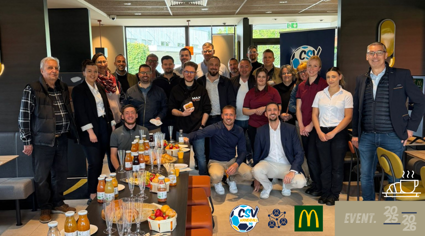 Nouveau EVENT avec un petit déjeuner partenaires à la découverte du monde chez McDonald's