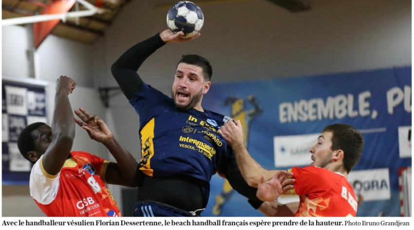 Un Vésulien à la tête de l'équipe de France jeunes de beach handball